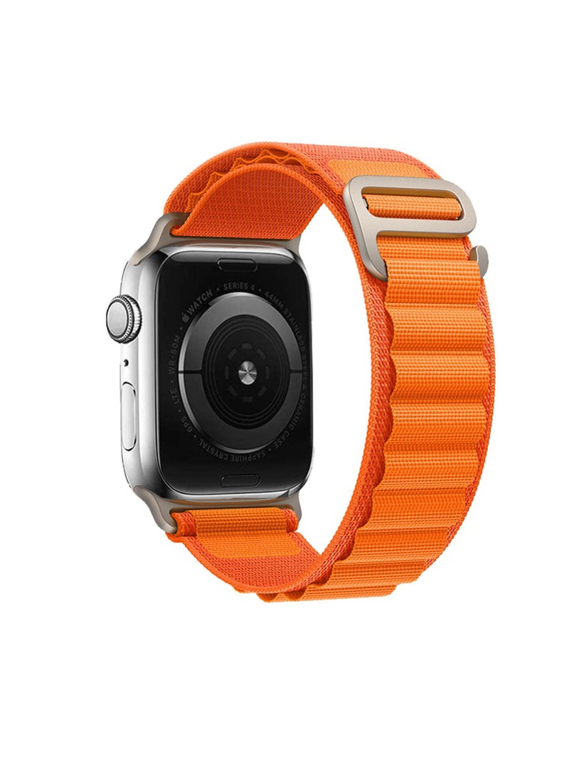Apple Watch Band Alpine Loop 42mm 44mm 45mm 49mm, Stylish Lightweight Polyester Strap, Breathable Comfortable Design, Secure Adjustable Fit - Image 2