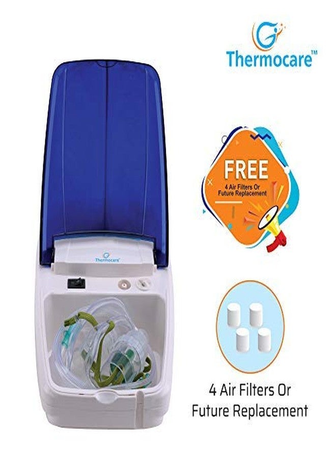 Thermocare Gio-Life Piston Compressure Nebulizer with Complete Kit (White) - Image 2