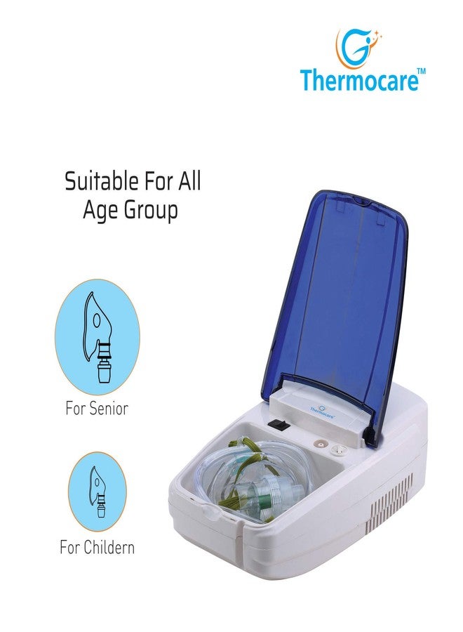 Thermocare Gio-Life Piston Compressure Nebulizer with Complete Kit (White) - Image 4