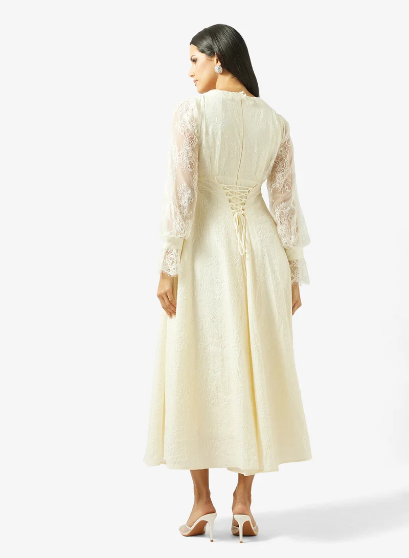 خزانة Lace A-line Dress