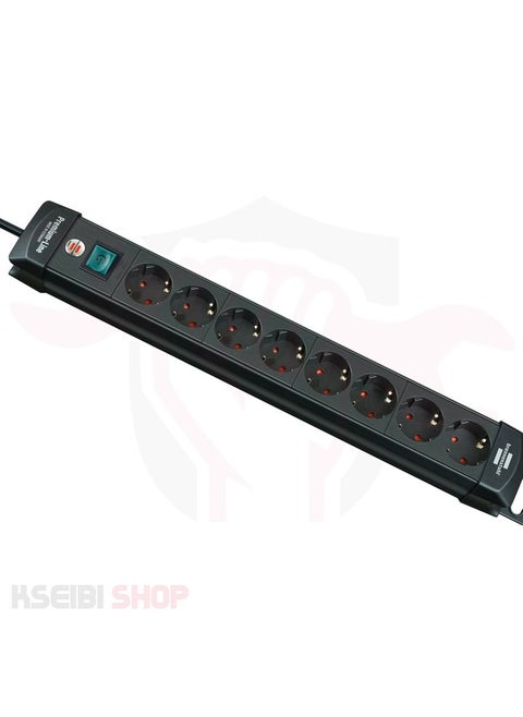 Premium Line 6-Eye Electrical Strip from Brennenstuhl, length 3 meters, model H05vv-F 3g1,5