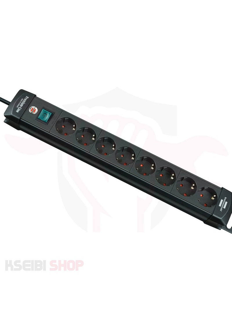 Generic - Premium Line 6-Eye Electrical Strip from Brennenstuhl, length 3 meters, model H05vv-F 3g1,5 - Image 1