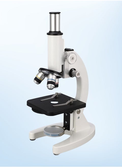Professional Microscope with 640X Magnification – Clear Vision  Comfortable Viewing Angle for Primary School  University Students / Microscope