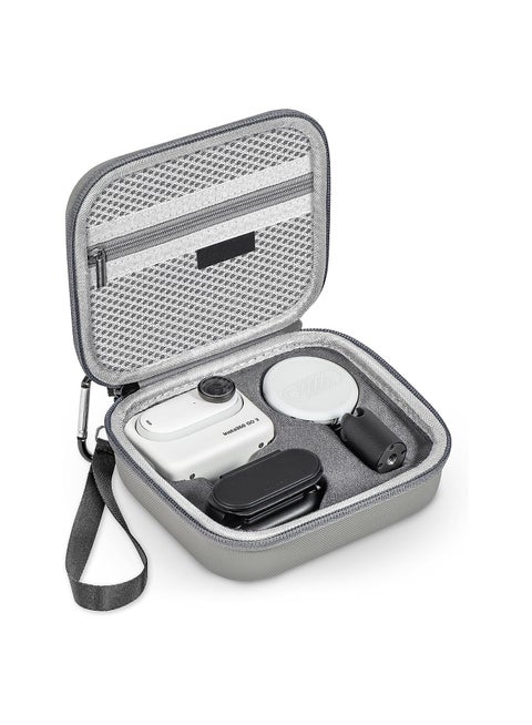 Carrying Case for Insta360 GO 3 Action, Portable Protective Storage Bag, Hard Shell Protective Case for Insta360 GO 3 Action Camera Accessories Combo
