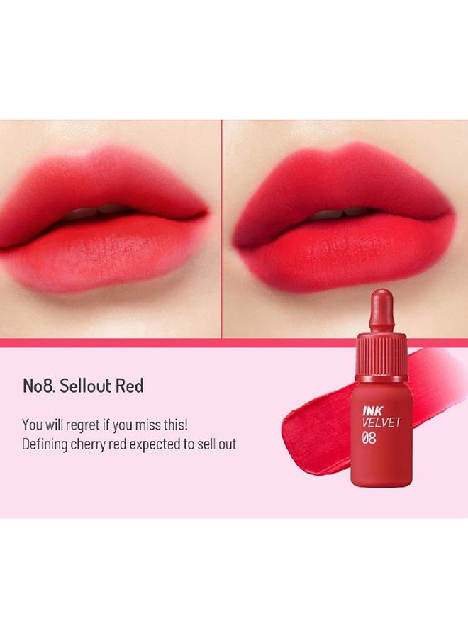 Peripera Ink Velvet 8 Sellout Red - Image 3