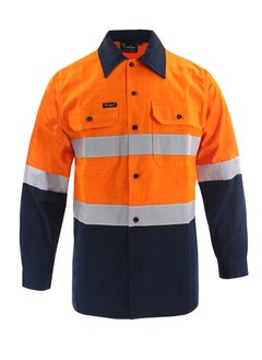 Orange/Navy