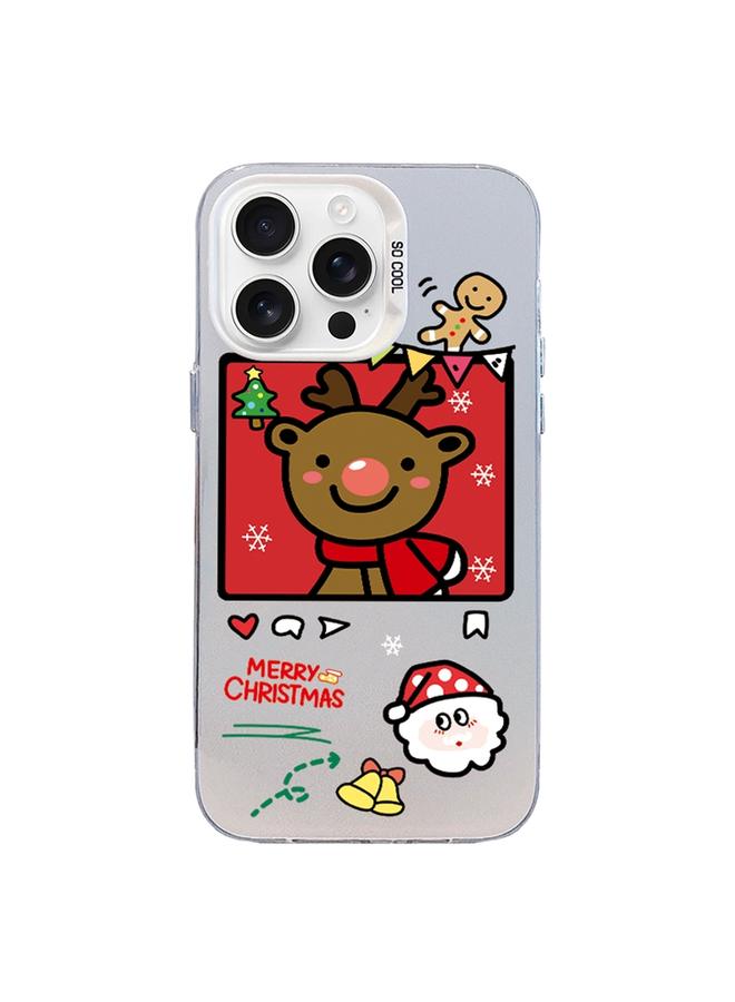 إيروريكس جراب لهاتف iPhone 12 Pro Max من سلسلة Christmas Series PC بغطاء كامل ونمط هاتف - Image 1