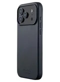موجو iPhone 17 Pro Max Leather Case - Basalt