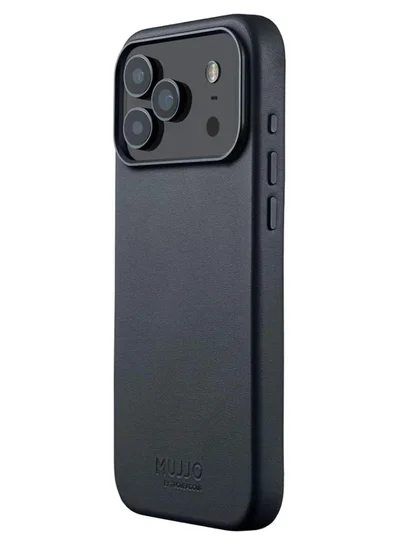 Mujjo Iphone 17 Pro Max Leather Case - Basalt With Magnetic Wireless Charging Crafted From Premium Leather, This Luxurious Case Combines Elegance And Durability, Providing A Sleek, Sophisticated Look While Offering Superior Protection.