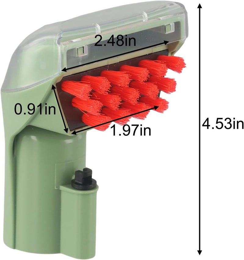 Tough Stain Brush Tool,Compatible with Bissell,Compatible with Little Green,Compatible with ProHeat 1425 Series 1425 Series Cleaners Replacement Parts(LHD Wood.) - Image 3