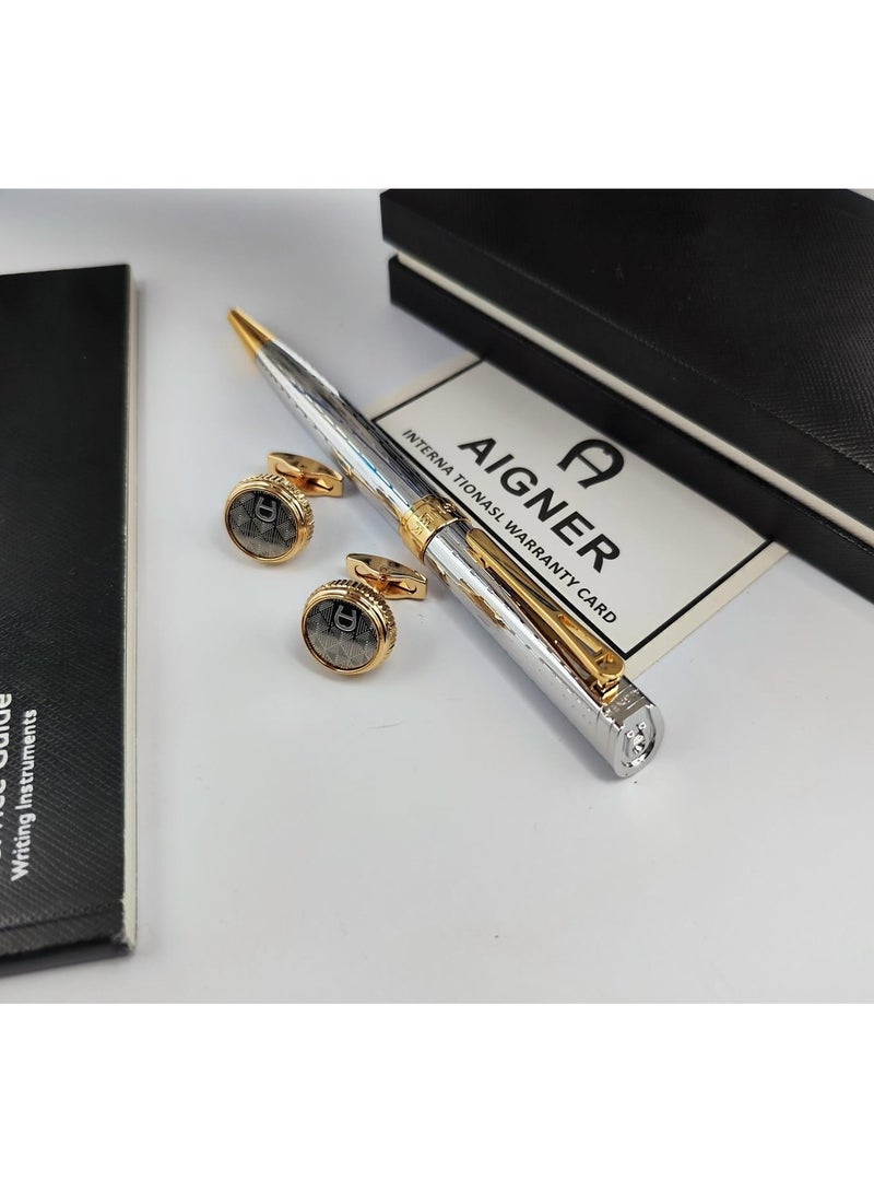 Aigner pen and cufflink  New, new, latest release