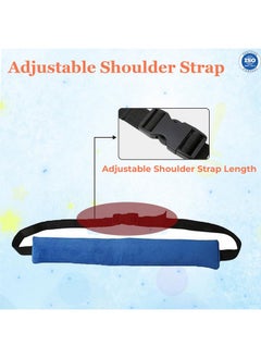 Safe-O-Kid Newly Launched-Baby Chair Safety Seat Strap Baby, Feeding Safety Seat Belt For Travel/Home-Blue,1 Count  - Image 2