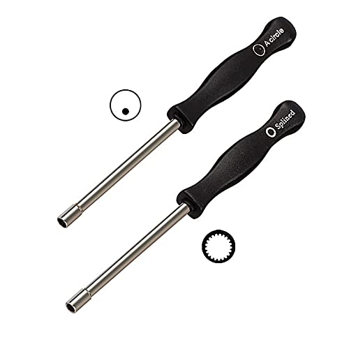 HUSWELL 21-Teeth Splined + A-Circle Carburetor Adjustment Tool Screwdriver Kit, Carburator Adjusting Small Engine Carb Tune up Tool Kit, Carburetor Adjuster Tool - Image 1