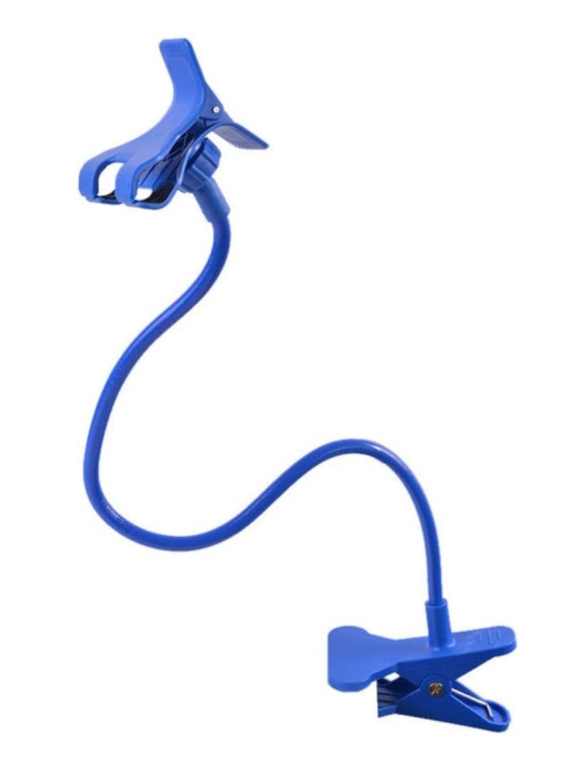 LEDIN Universal Long Arm Lazy Mobile Phone Flexible Gooseneck Stand Holder Clip Bracket for iPhone Samsung HTC LG Sony Nokia(Blue) - Image 2