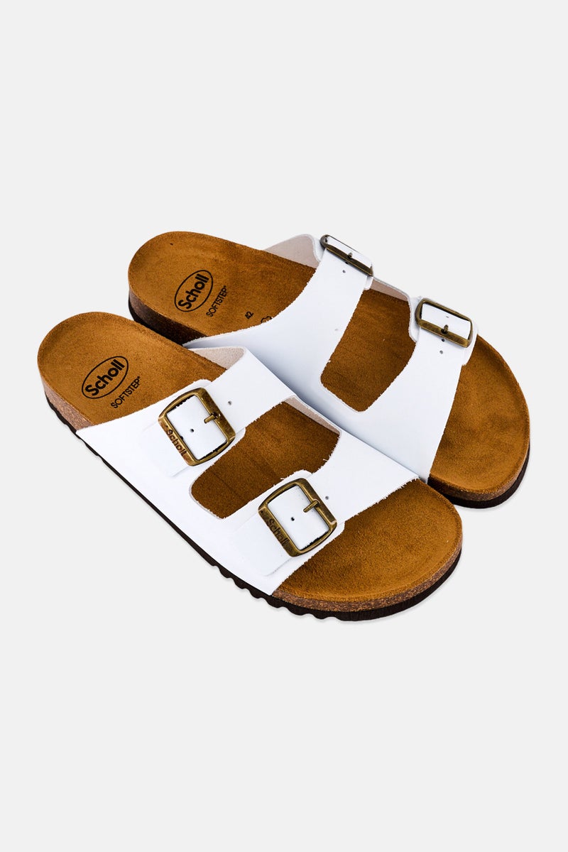 Scholl صنادل جوليان للرجال، بيضاء - Image 3