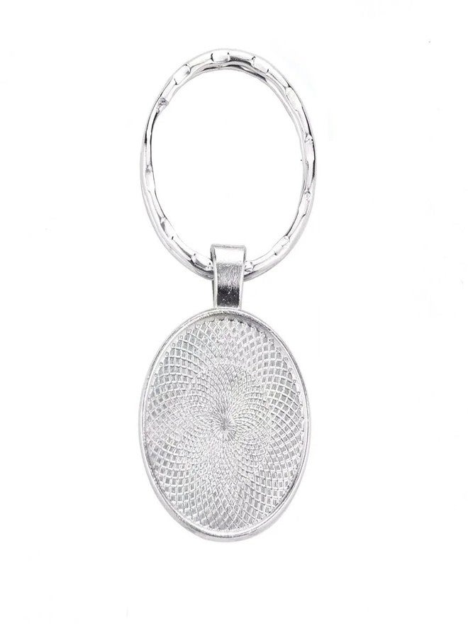 Art Attack French Flag Soccer Keychain, France Les Bleus Blues National Football Team Accessories History Party Favor Fan Car Key Chain Ring Pendant Charm (Silver) - Image 3