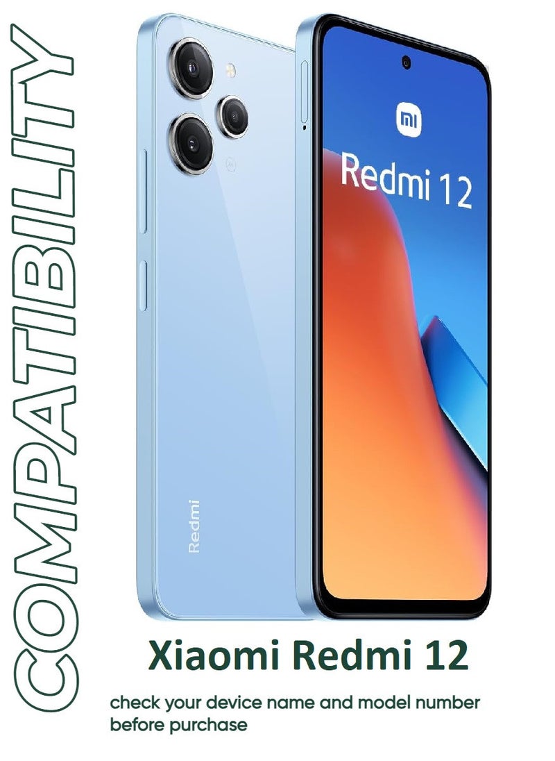 ACLIX 3 Pieces Antistatic ESD Dustproof Premium Quality High Definition Tempered Glass Screen Protector Designed For Xiaomi Redmi 12 - Image 3