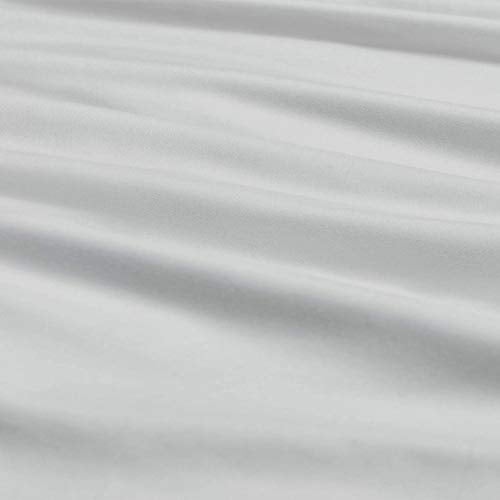 Cottingon Twin Extra Long Sheets for Dorm Bedding-400 Thread Count - 100% Cotton Sheets - Specially Designed for Dorm Beds - Deep Pocket from 10-15 inches (Light Grey Solid,(38 x 80) Twin - XL) - Image 3