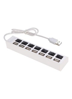 نيبمينينت موزع ب7 منافذ USB أبيض  - Image 1
