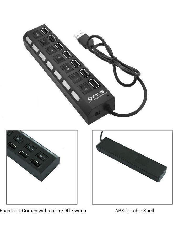 نيبمينينت - موزع ب7 منافذ USB أبيض - Image 1