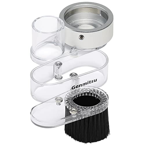 Genmitsu CNC Dust Shoe ABS Cover Cleaner for 3018 Series CNC Router/CNC Machines with a 42mm Diameter Motor, Hose Adapter Outer Diameter 38mm (1.5″), Transparent - Image 5