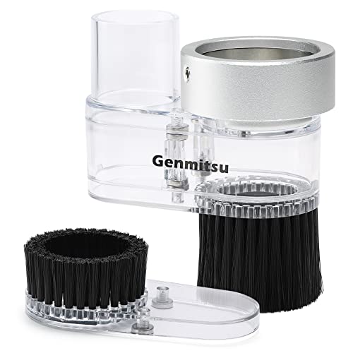 Genmitsu CNC Dust Shoe ABS Cover Cleaner for 3018 Series CNC Router/CNC Machines with a 42mm Diameter Motor, Hose Adapter Outer Diameter 38mm (1.5″), Transparent - Image 1