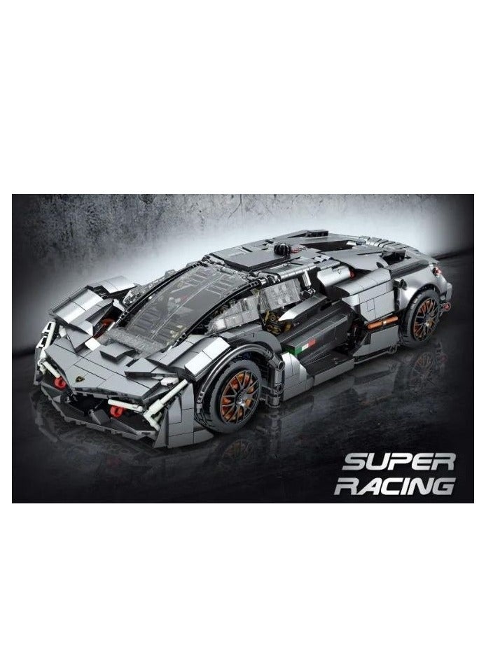 WOMA Sports Car Set Racing Car Formula F1 Car Challenge Car Kids Girls Boys and Girls Assembly Toys Creative Construction Toy for Kids Figures Block Assembly Innovative Game for Kids and Fun Educational Toy. - Image 2