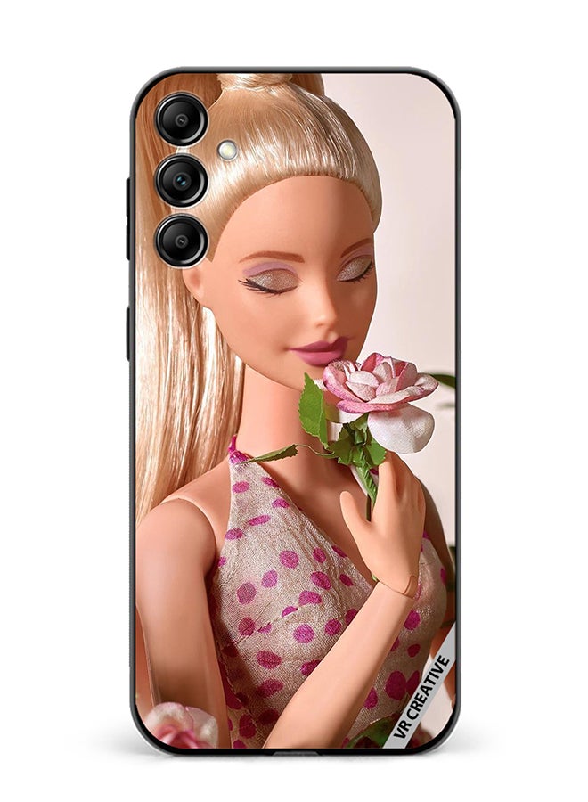 VR CREATIVE Protective Case Cover For Samsung Galaxy A55 Pink Barbie Design Multicolour - Image 1