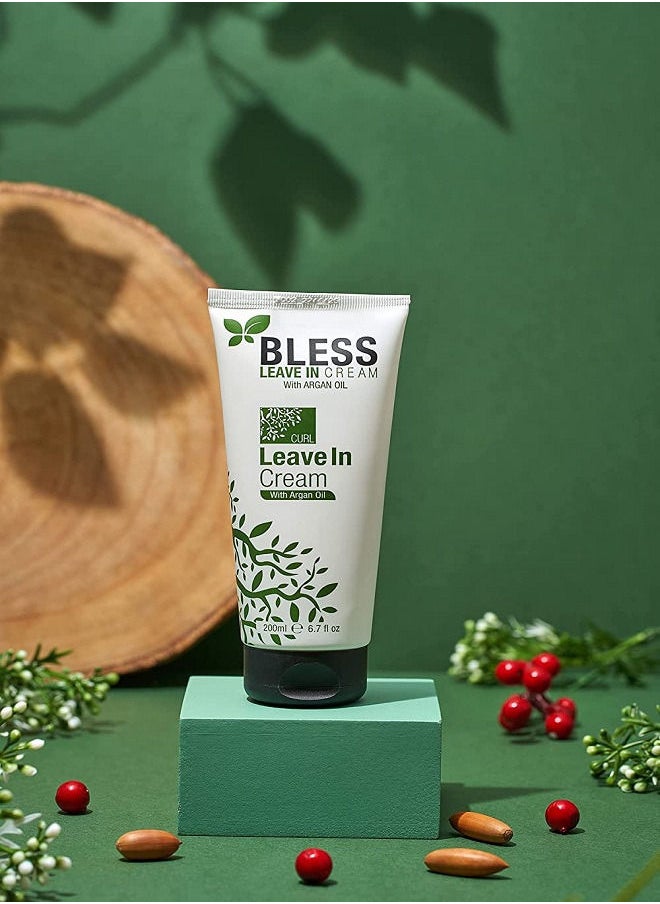 Bless Leave In Cream with Argan Oil 200ml  - Image 5