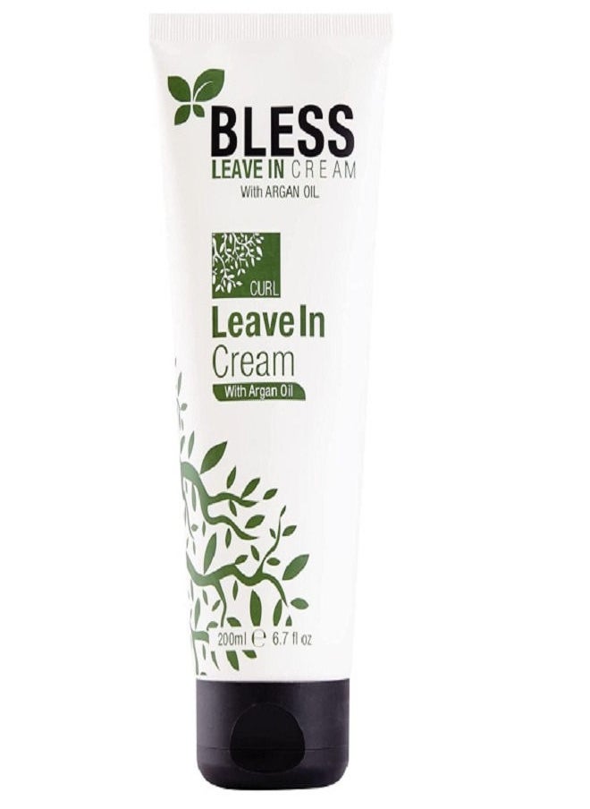 Bless Leave In Cream with Argan Oil 200ml  - Image 1