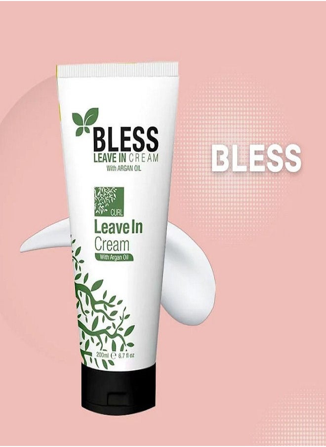Bless Leave In Cream with Argan Oil 200ml  - Image 3