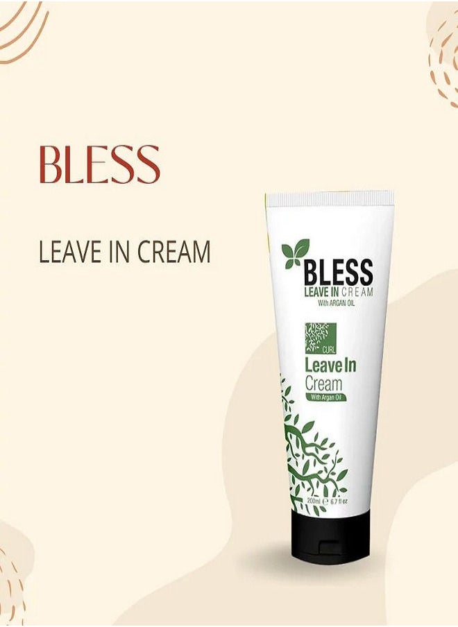 Bless Leave In Cream with Argan Oil 200ml  - Image 2