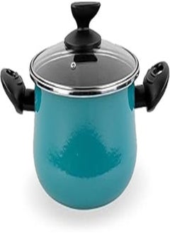 Vitrinor Vitrinor Cooking Pot 24cm- Country - Turquaz - Enameled Steel vitrified at 820ºC Energy efficient. 