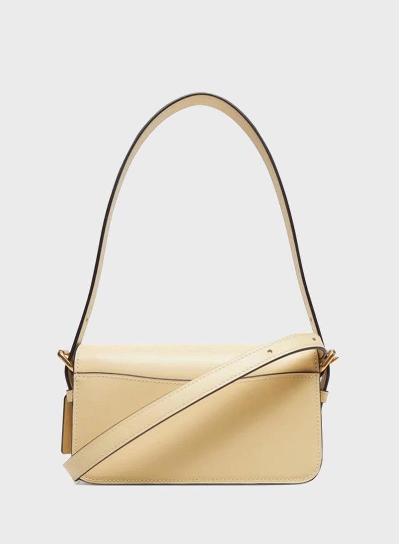 كوتش حقيبة كتف زوي  من جلد العجل - Image 2