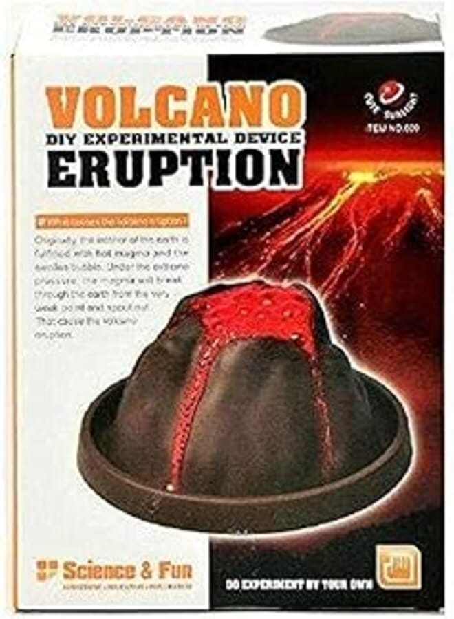 Make Your Own Erupting Volcano Eruption Volcanic Toy Diy Experimental Educational Science Lab Kit Experiment Set