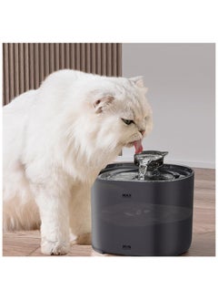 2.2L Automatic Cat Water Fountain - Pet Water Dispenser with Filter, Smart Pump, Hygienic Design for Cats & Dogs (Black) - pzsku/ZB3C5EFFC1390D960BF64Z/45/_/1732790405/2ec5b59f-b240-4abe-bb80-0fc3882ac120