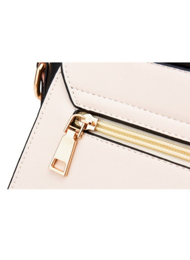 WAOKN - Women's Fashion Contrasting Shoulder Bag, Ladies Trendy Handbag Tote Bags Clutch Bag, Large-capacity PU Leather Crossbody Bag Sling Bag Side Bag Carry Bag for College Students and Teenagers - Image 1