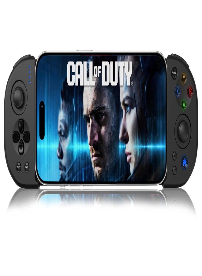 arVin Wireless Gaming Controller for iPhone/iPad/iOS/Android/Samsung/PC, Bluetooth Gamepad with Hall Effect Joystick/Turbo/Stretchable, Direct Play for Call of Duty Mobile/Genshin Impact/Mfi Games - Image 1