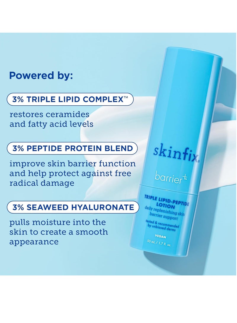 Skinfix Skinfix Barrier+ Triple Lipid-Peptide Lotion: Lightweight, Hydrating Lotion To Help Rescue & Repair The Skin Barrier, 1.7 Fl Oz  - Image 3
