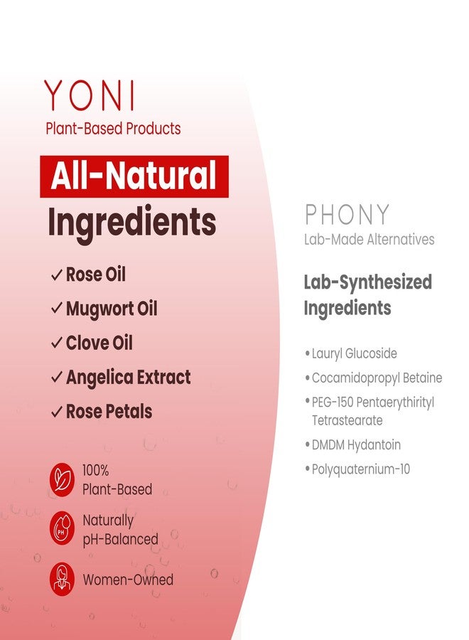 Healthy Herbs YONI Feminine Care Duo | Red Rose Yoni Soap Bar + Herbal Intimate Oil Set | Odor Control, pH Balance & Daily Hydration | Organic Plant-Based Intimate Cleanser & Moisturizer for Women | Women-Owned - Image 5