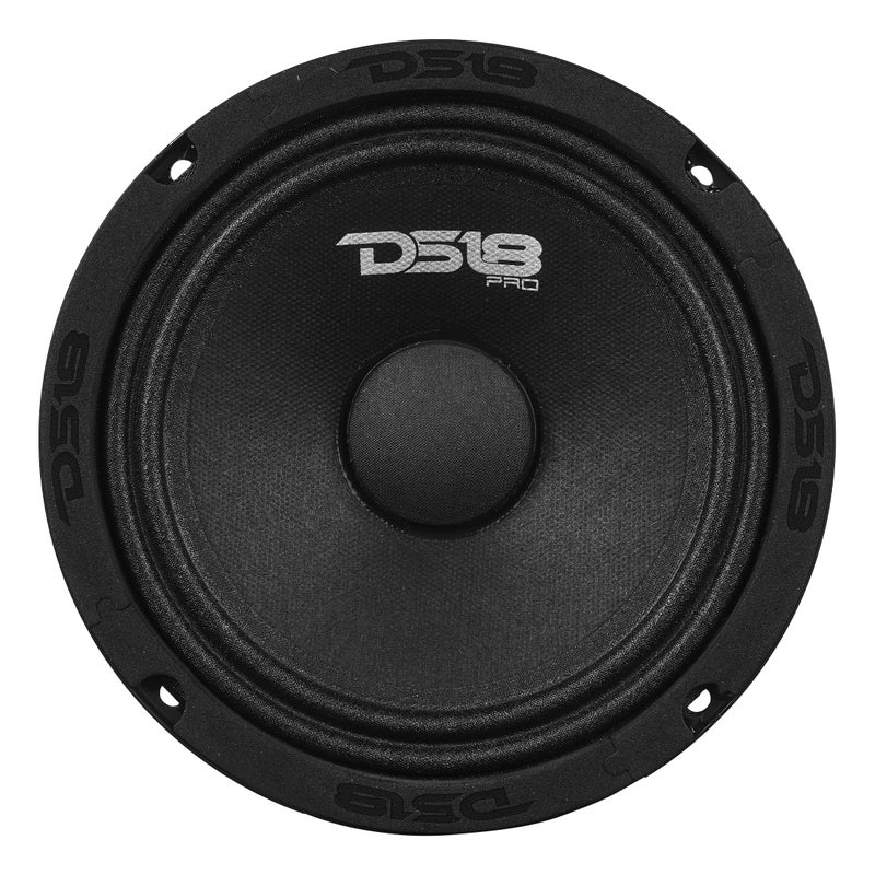 DS18 PRO-GM6.4PK Mid and High Complete Package - Includes 2X Midrange Loudspeaker 6" and 2X Aluminum Super Bullet Tweeter 1" Built in Crossover - Door Speakers for Car or Truck Stereo Sound System - Image 5