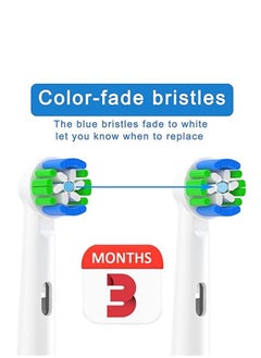 AOBAMA Electric Toothbrush Heads Compatible with Oral B Electric Toothbrush, 16Pack White Professional Toothbrush Heads Refill for Braun 500/1000/1500/3000/3757/5000/7000/7500/8000  - Image 3