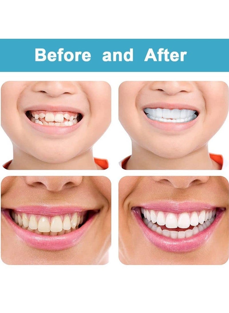 بونيتو مجموعات إصلاح الأسنان ، قشور الأسنان ، أطقم الأسنان أسنان ابتسامة مزيفة قابلة للتشكيل ، زخرفة طقم أسنان مؤقت للمفاجئة على ابتسامة فورية وثقة - Image 3