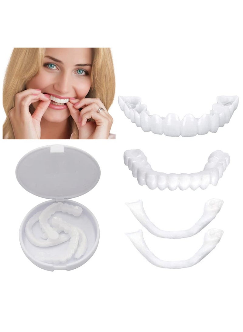 BONITO Tooth Repair Kits, Teeth Veneers, Dentures Fake Smile Teeth Moldable, Temporary Tooth Kit Decoration for Snap on Instant & Confidence Smile  - Image 1