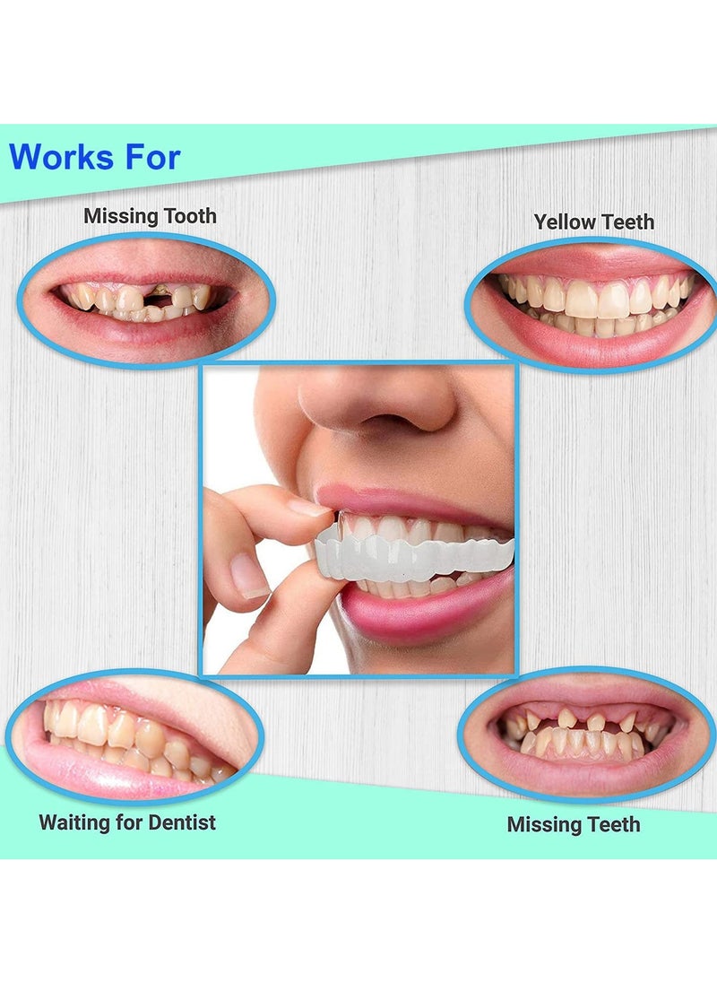 BONITO Tooth Repair Kits, Teeth Veneers, Dentures Fake Smile Teeth Moldable, Temporary Tooth Kit Decoration for Snap on Instant & Confidence Smile  - Image 2