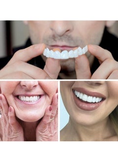 بونيتو مجموعات إصلاح الأسنان ، قشور الأسنان ، أطقم الأسنان أسنان ابتسامة مزيفة قابلة للتشكيل ، زخرفة طقم أسنان مؤقت للمفاجئة على ابتسامة فورية وثقة  - Image 4