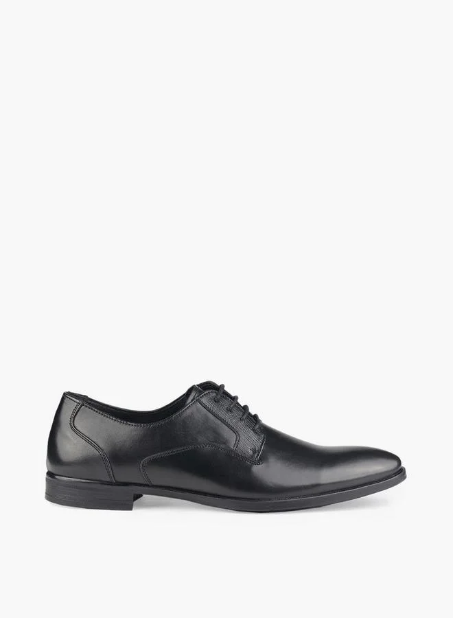 LBL By Shoexpress BLACK Men Lace-Up Derby Shoes for Men | Best Price UAE