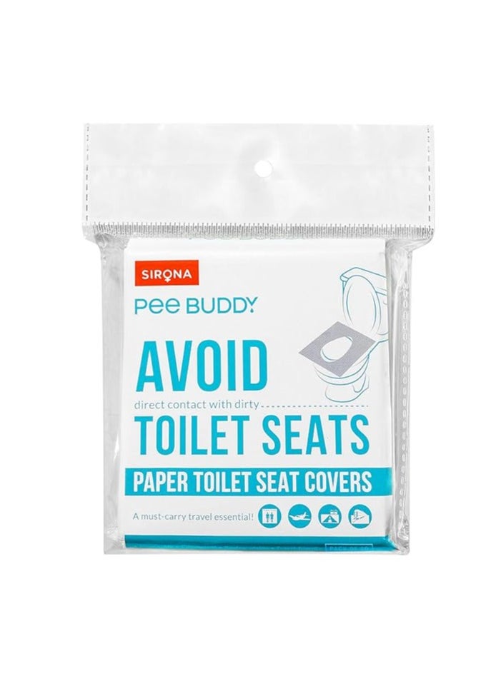 PEE BUDDY PeeBuddy Disposable Paper Toilet Seat Covers - Pack of 20  - Image 1