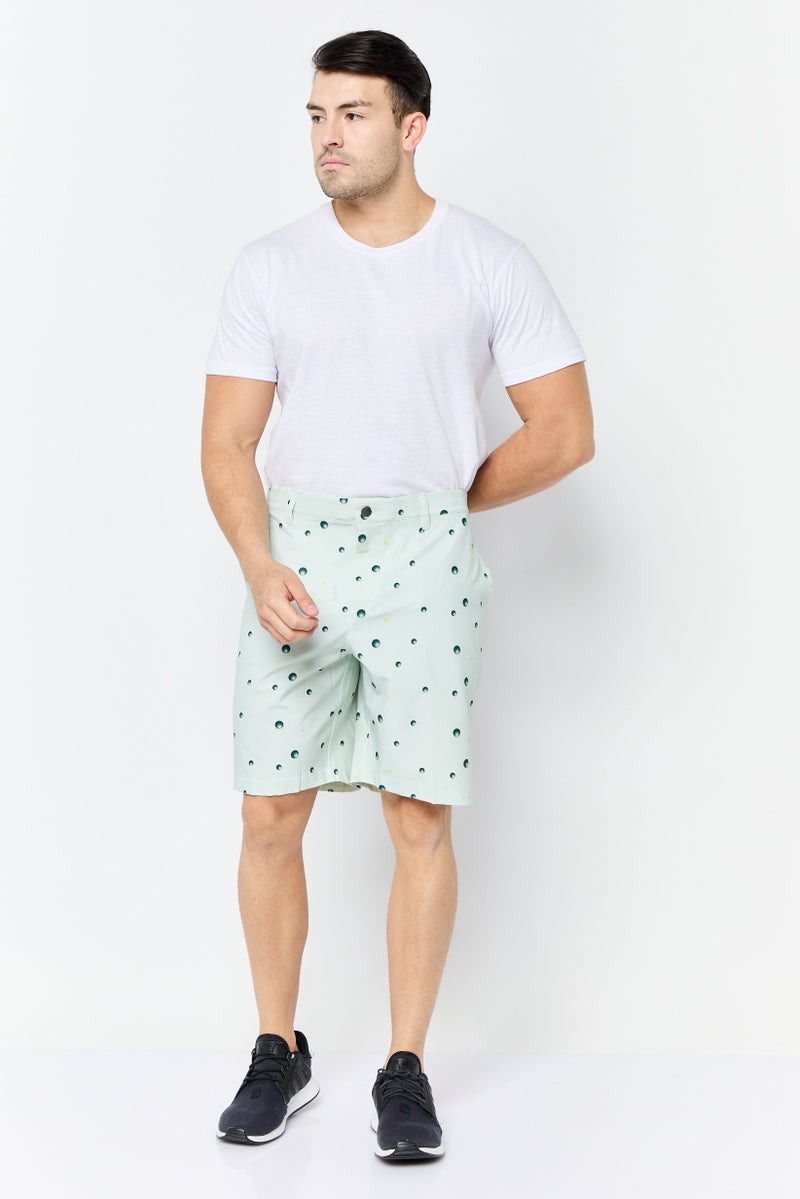 Adidas Men Sportswear Fit Outdoor Shorts, Sage Green - Image 3