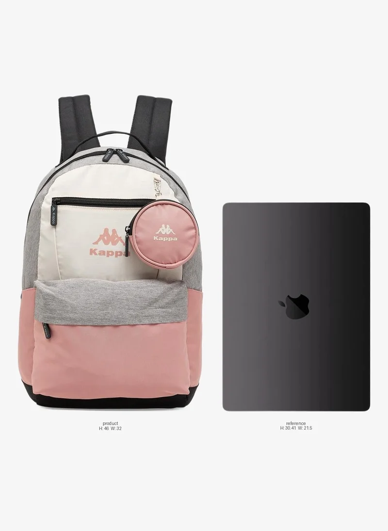 كابا Colourblock School Backpack For Kids 13 Years+ With Detachable Pouch